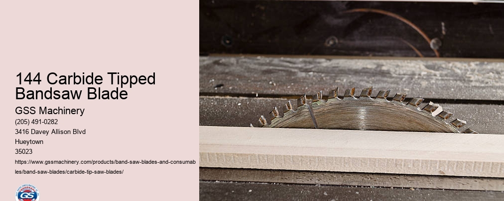 Carbide Tipped Bandsaw Mill Blades