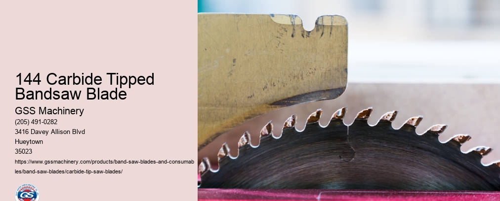 Carbide Tipped Band Saw Blade