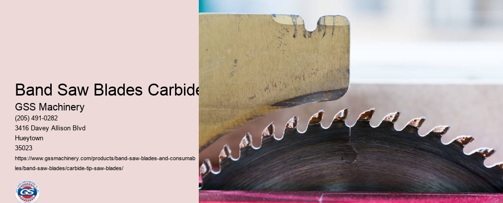 Lenox Carbide Tipped Bandsaw Blades