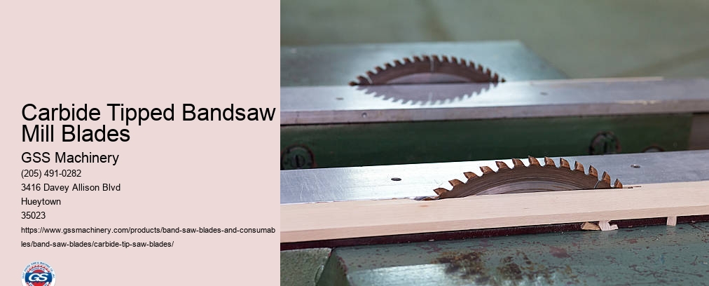 144 Carbide Tipped Bandsaw Blade