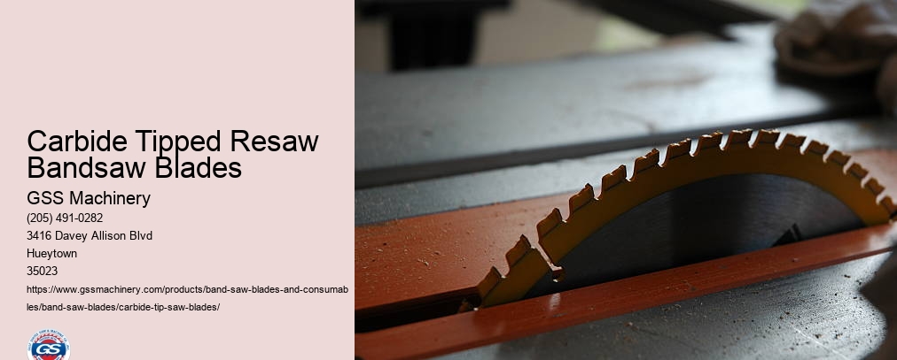 Carbide Tooth Bandsaw Blade