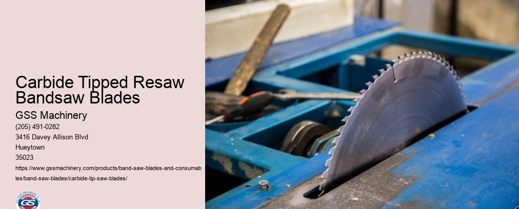 Lenox Carbide Tipped Bandsaw Blades