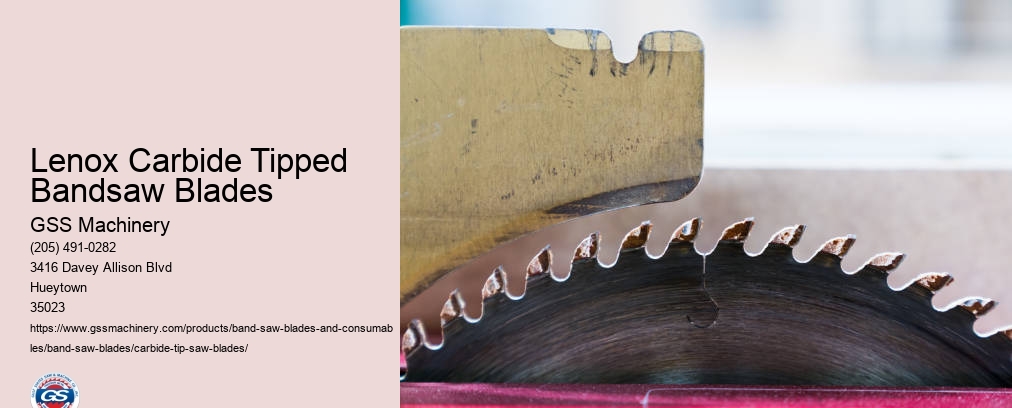 Band Saw Blades Carbide