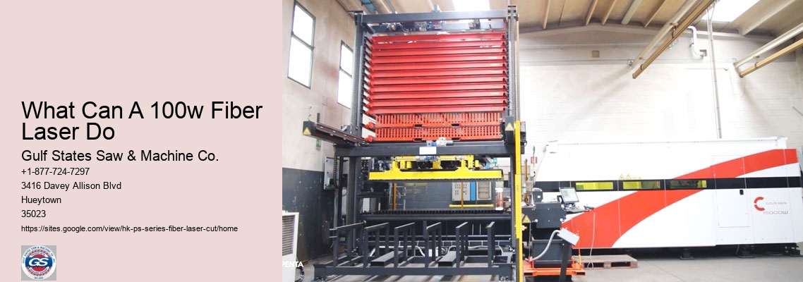 What Can A 60w Fiber Laser Cut