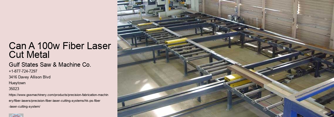 What Can A 20 Watt Fiber Laser Cut