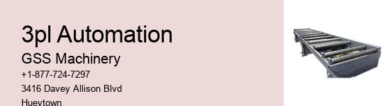 3pl Automation